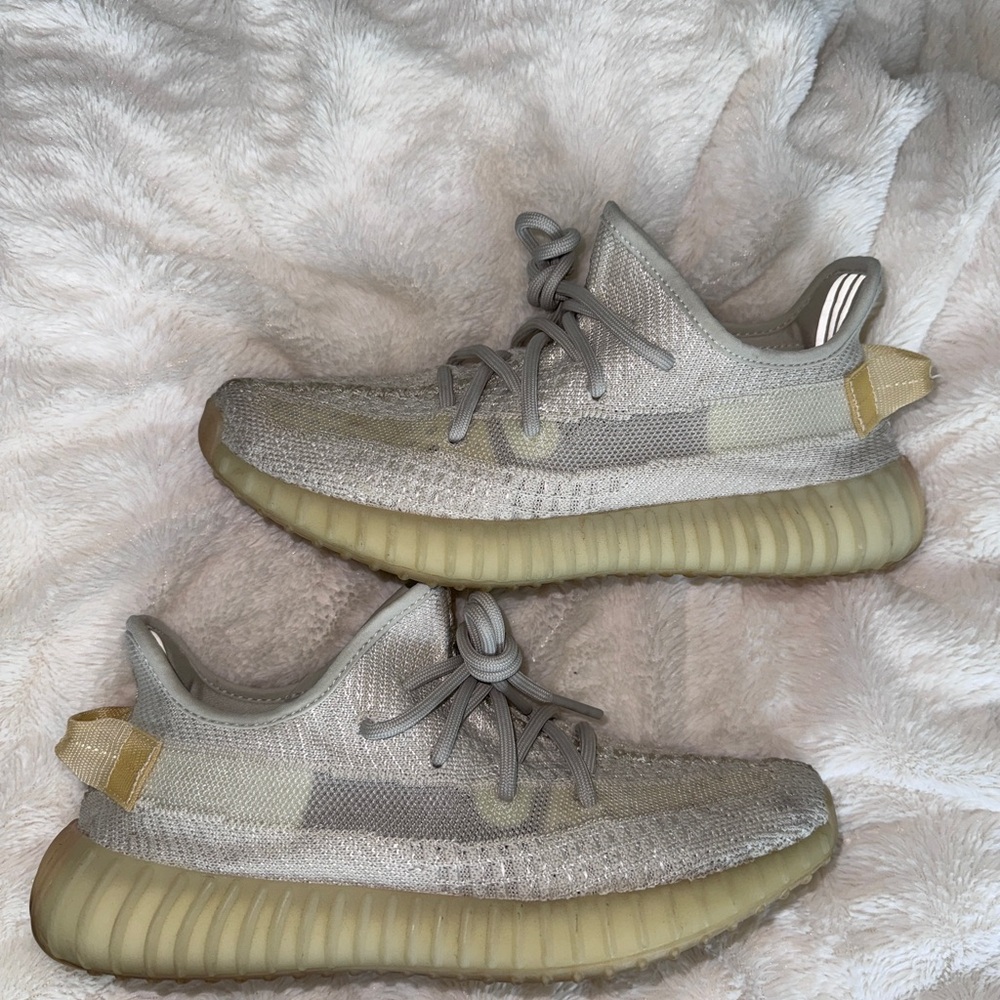 Yeezy Sneakers in Gray and Cream